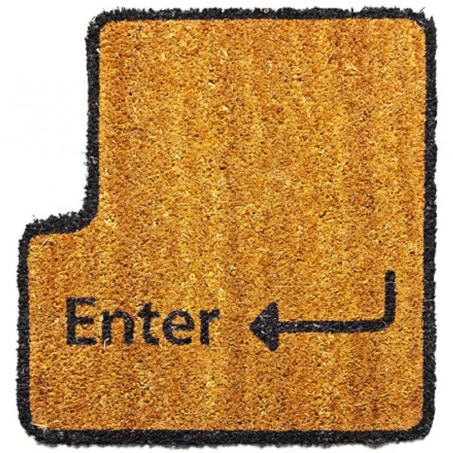 Enter Key Doormat Shut Up And Take My Credit Card